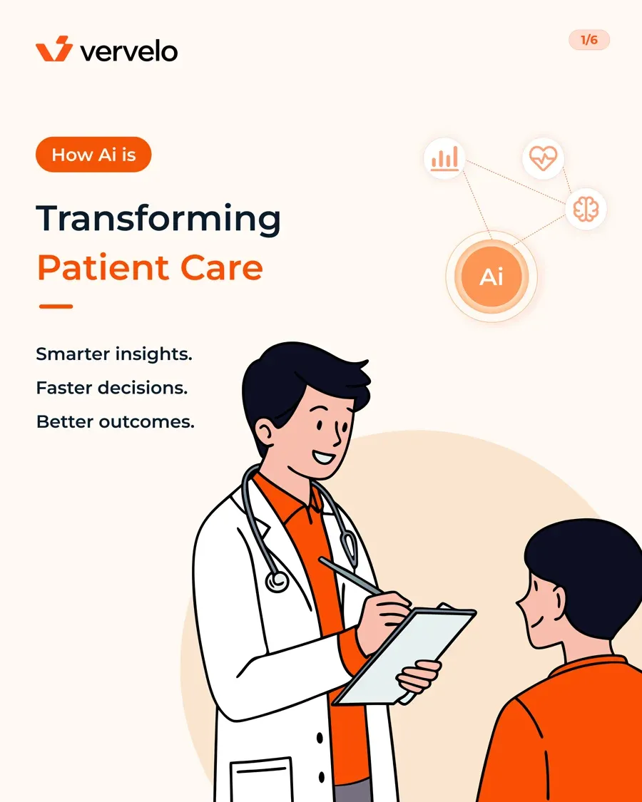 How AI Is Transforming Healthcare Experiences — slide 1 of 5