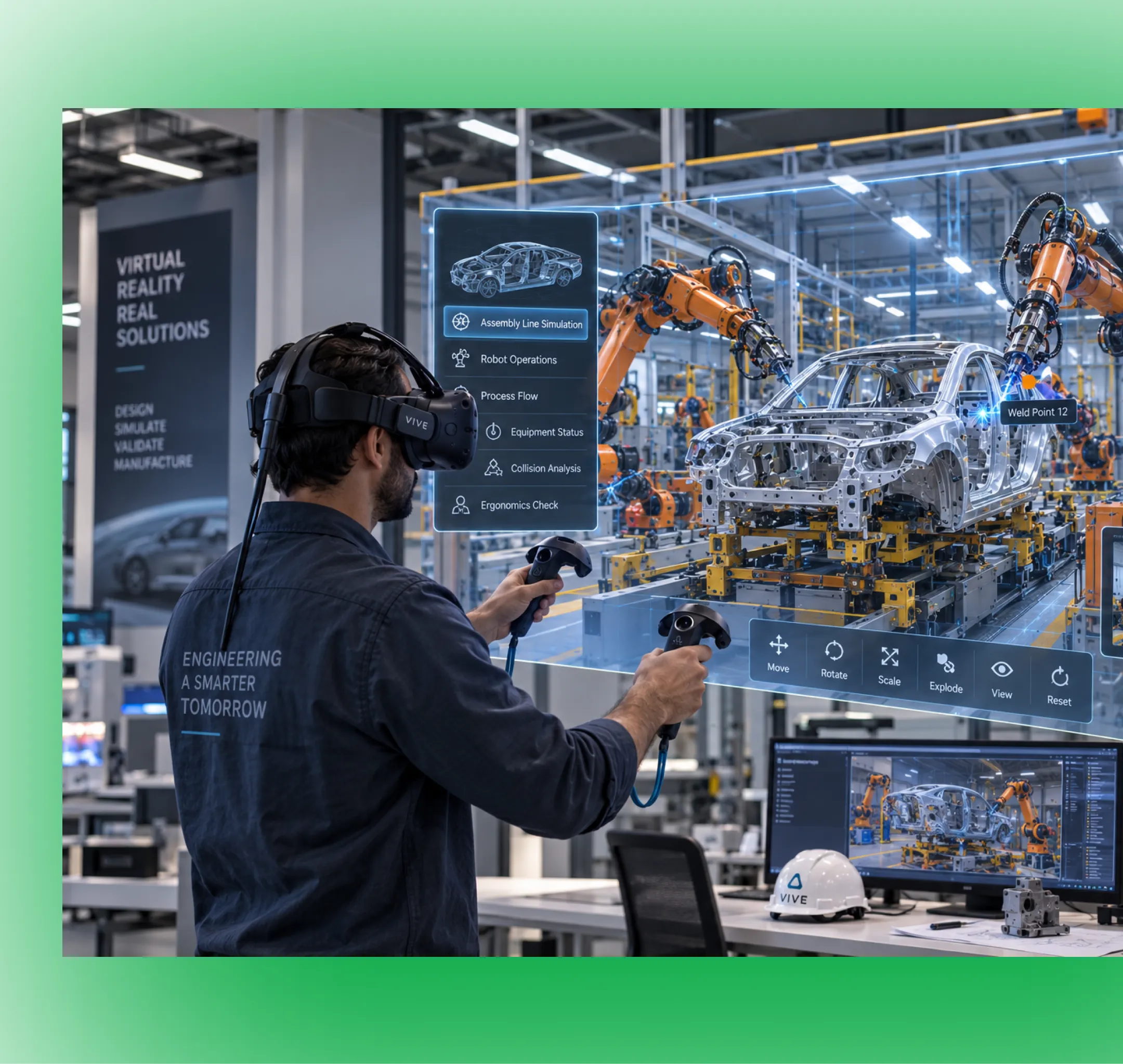 Automotive VR and AR Visualization