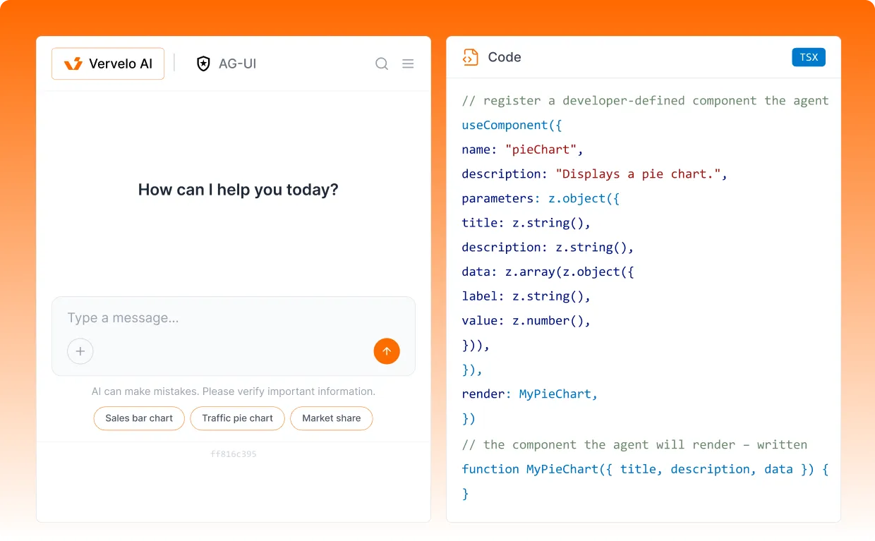 Controlled Generative UI