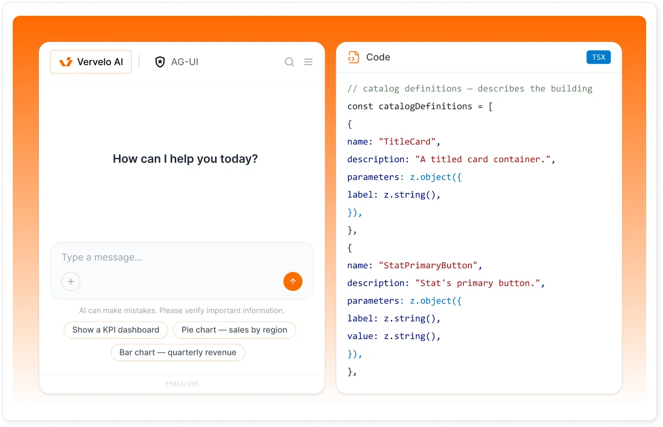 Declarative Generative UI