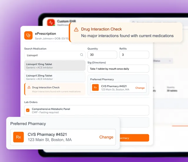 Orders & e-Prescriptions