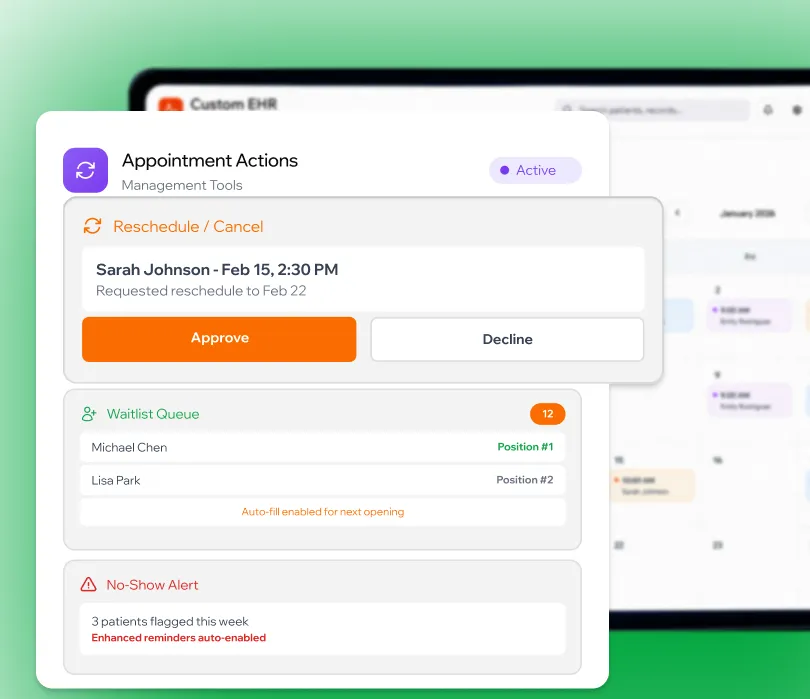 Scheduling Feature