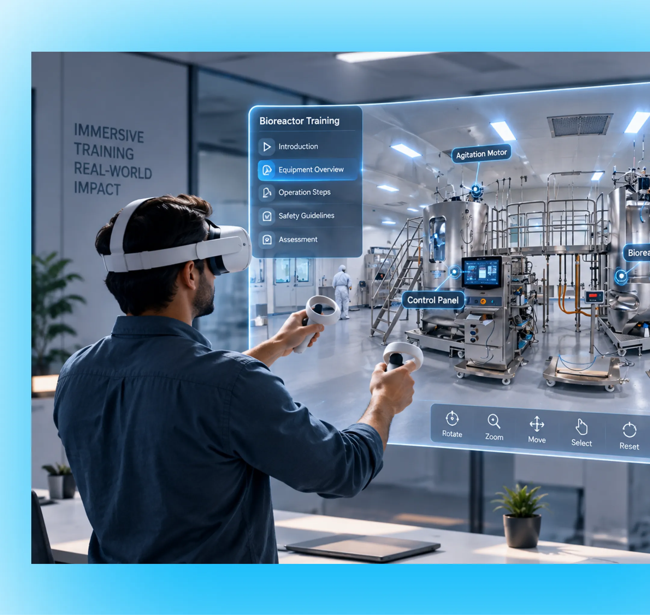 Manufacturing VR Training and Digital Twins