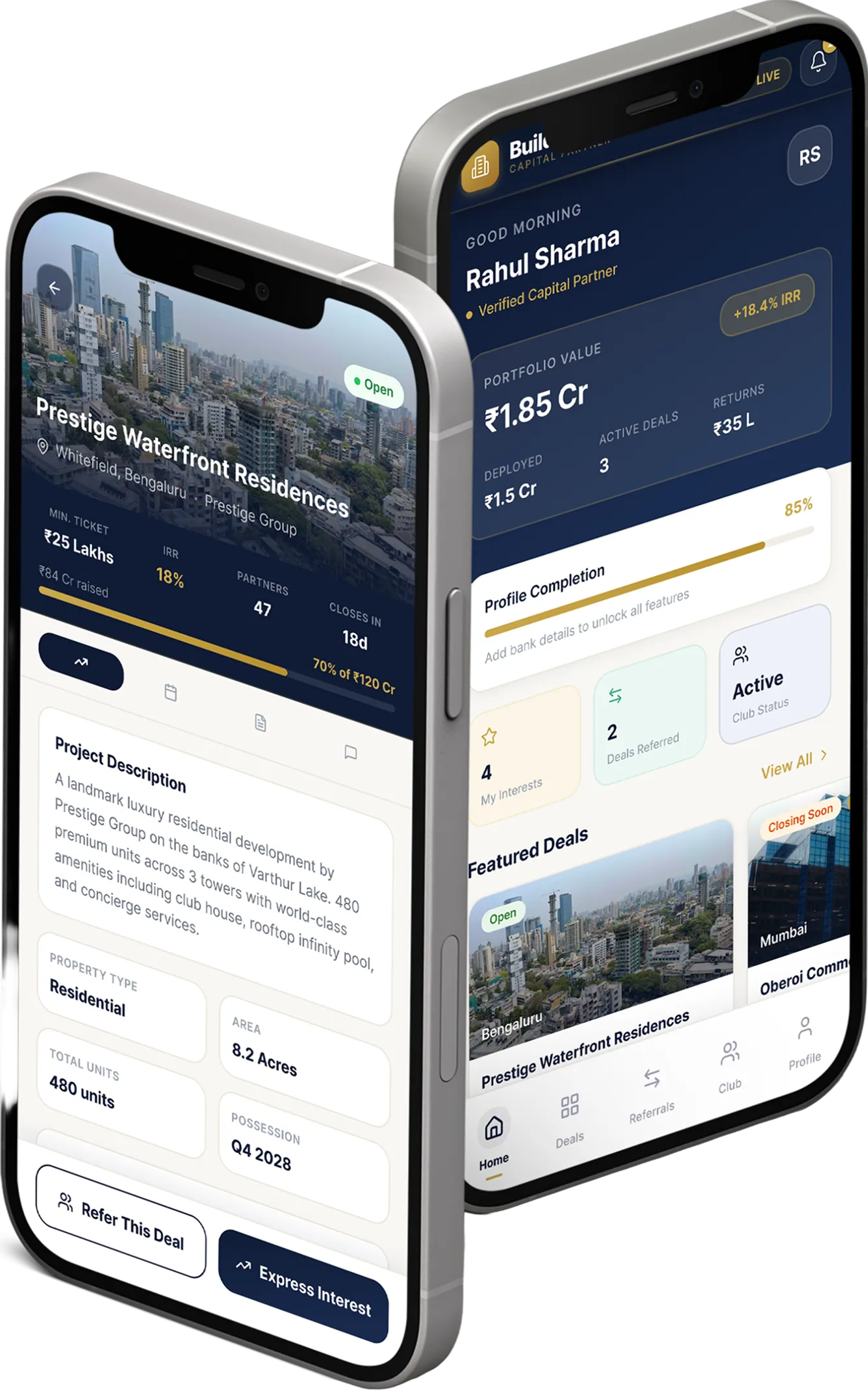 A Seamless Mobile Experience for Investors