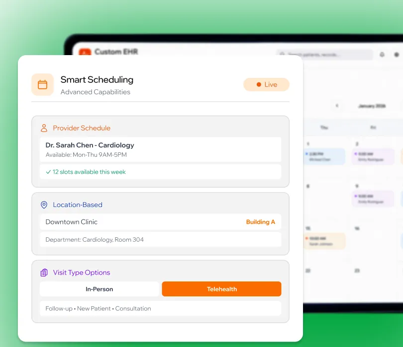 Scheduling Feature