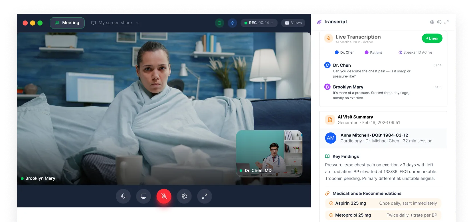 AI Assisted Clinical Documentation